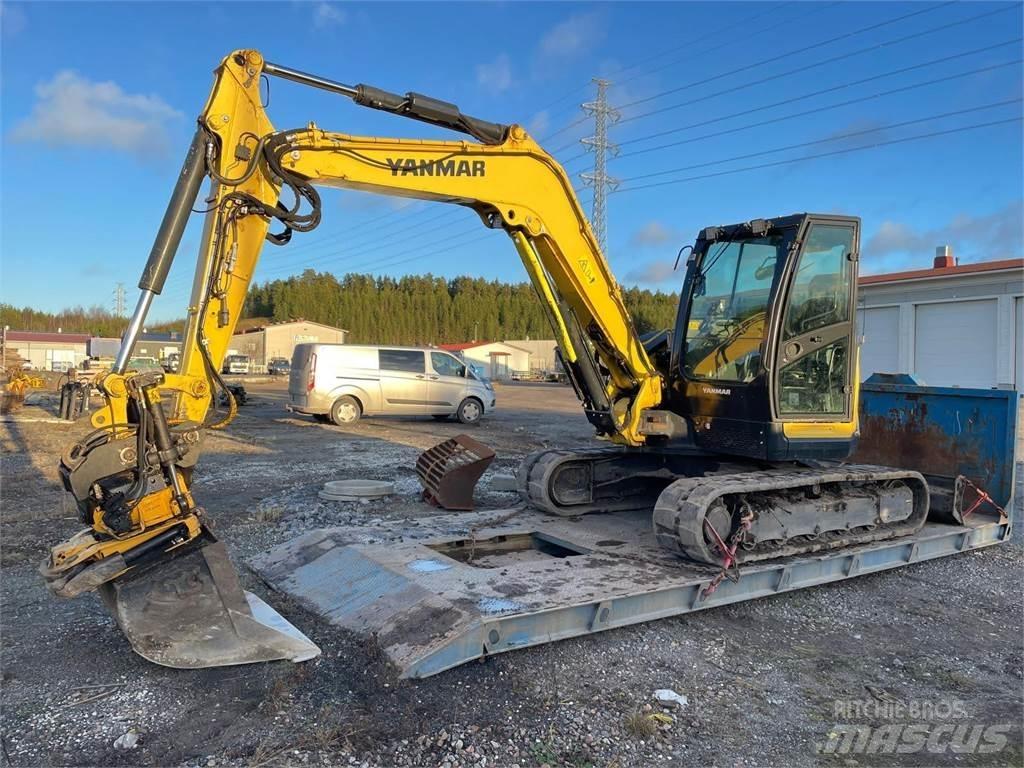 Yanmar Vio 80-1A Mini ekskavatoriai < 7 t