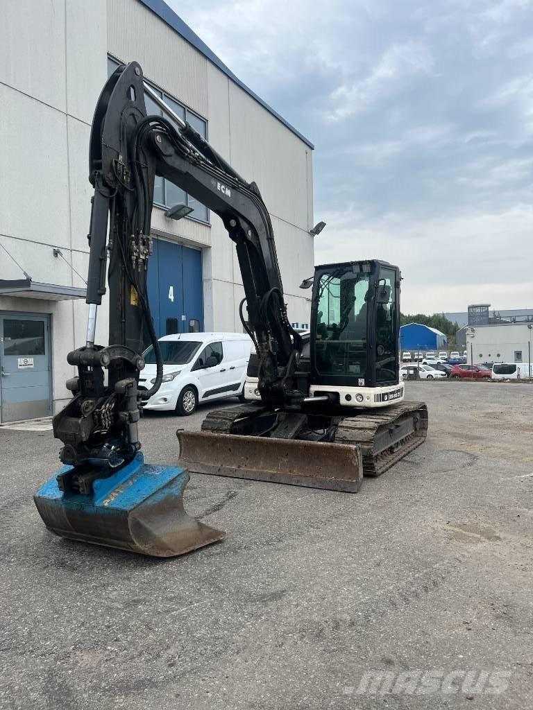 ECM ES 85 ZT Vidutinės galios ekskavatoriai 7-12 t
