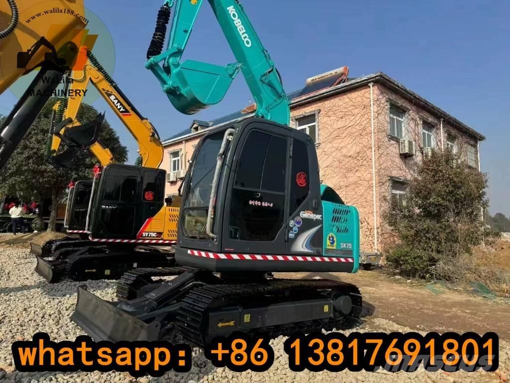 Kobelco SK 75 Vikšriniai ekskavatoriai
