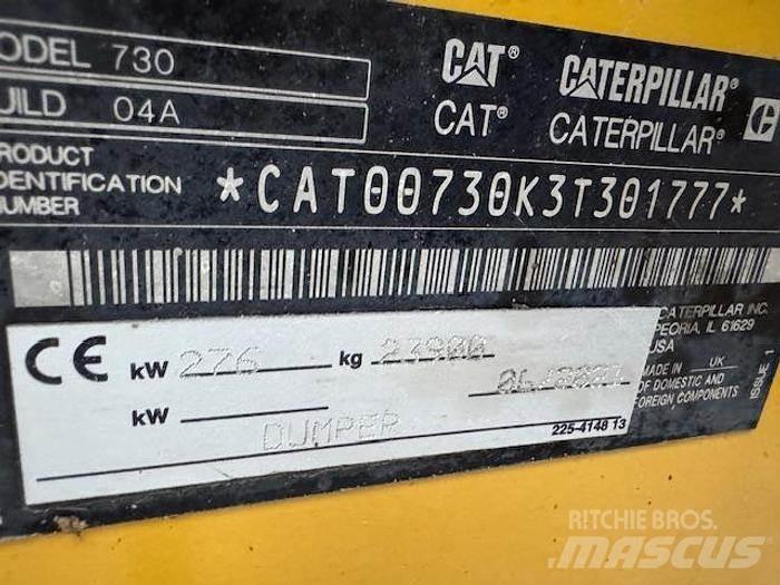 CAT 730 Karjeriniai savivarčiai
