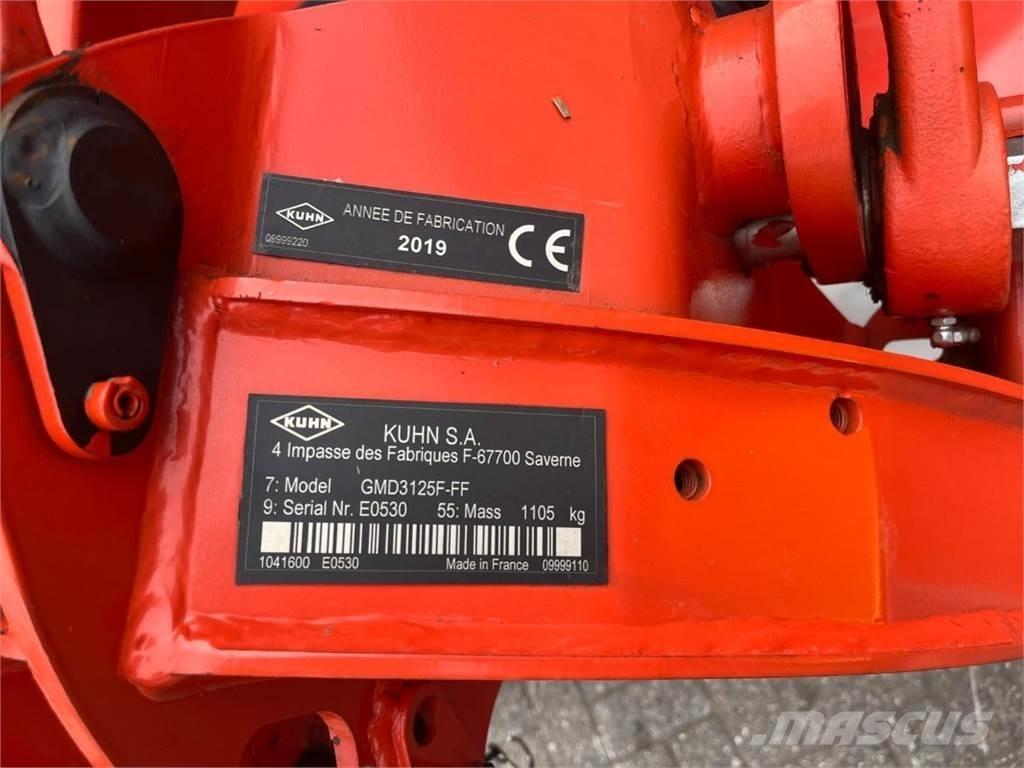 Kuhn GMD 3125F Formuojančios žoliapjovės