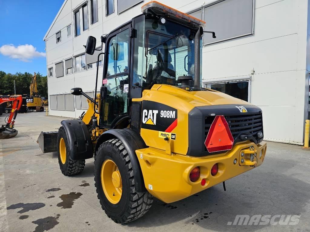 CAT 908M Naudoti ratiniai krautuvai