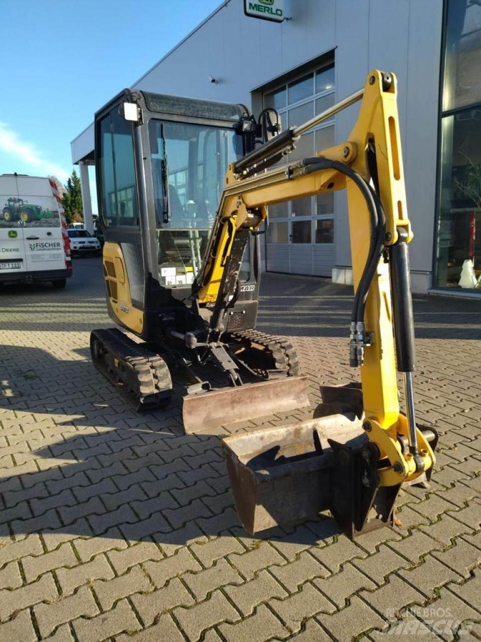 Yanmar SV18 Mini ekskavatoriai < 7 t