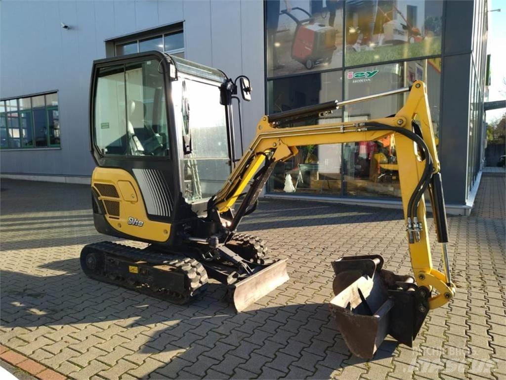 Yanmar SV18 Mini ekskavatoriai < 7 t