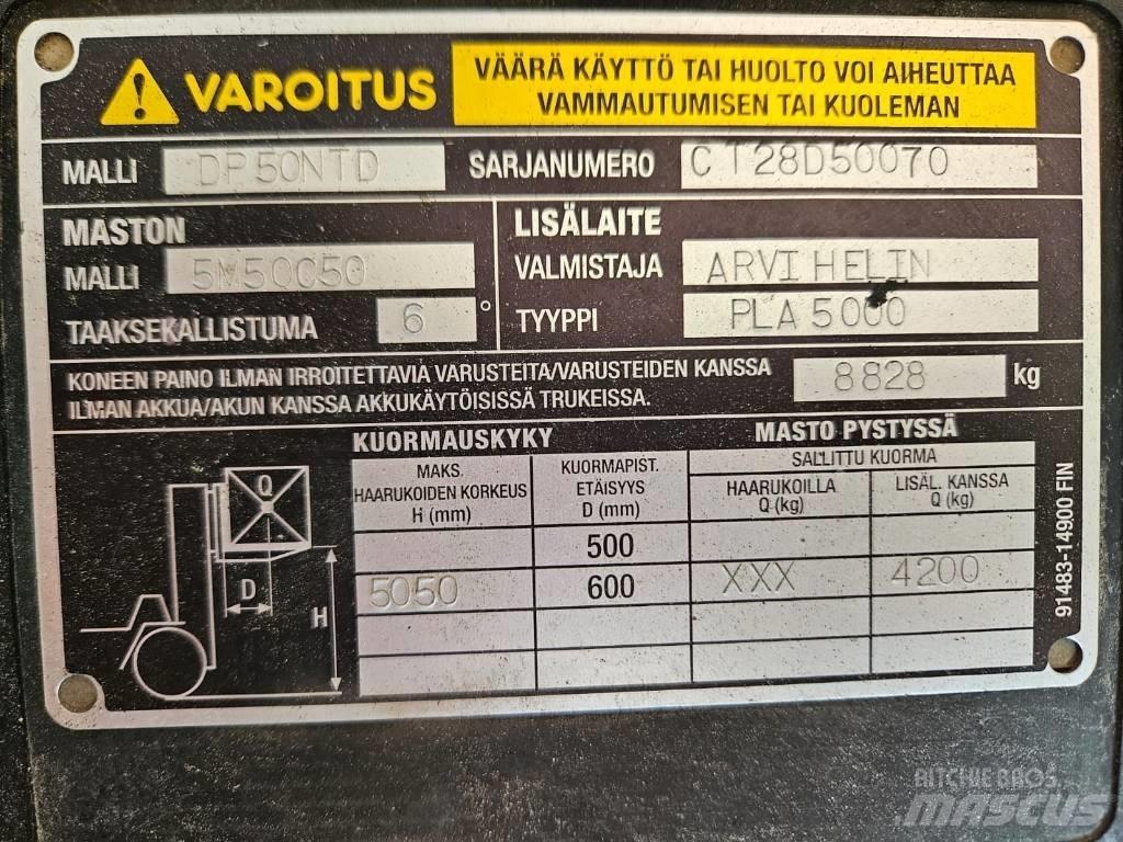 CAT DP 50 N Dyzeliniai krautuvai