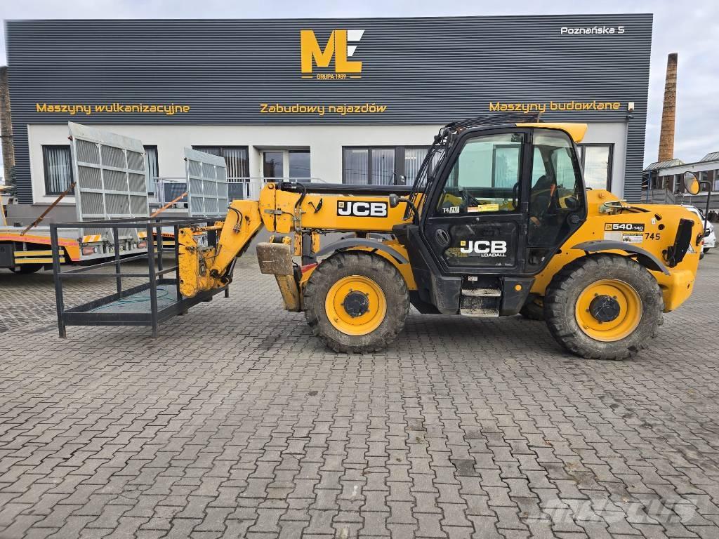 JCB 540-140 Teleskopiniai krautuvai