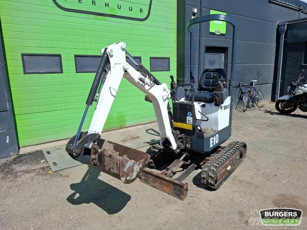 Bobcat E10 Mini ekskavatoriai < 7 t