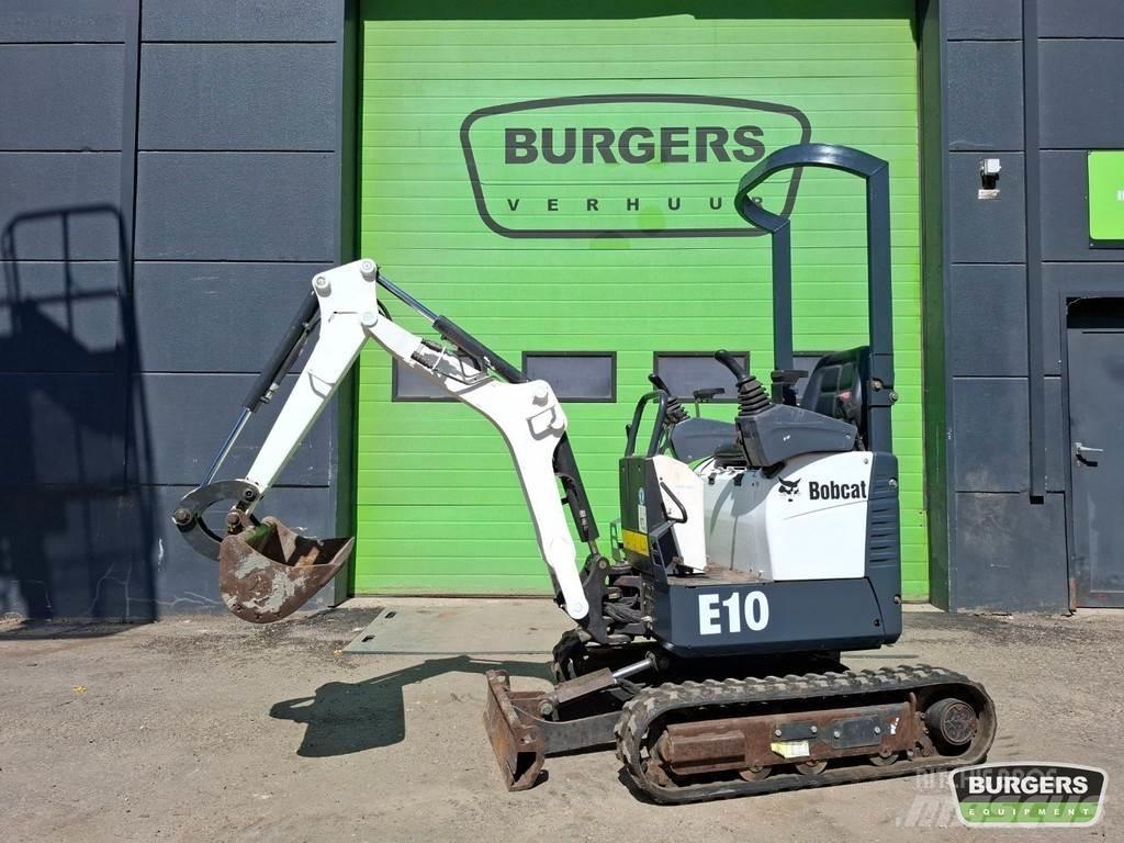 Bobcat E10 Mini ekskavatoriai < 7 t