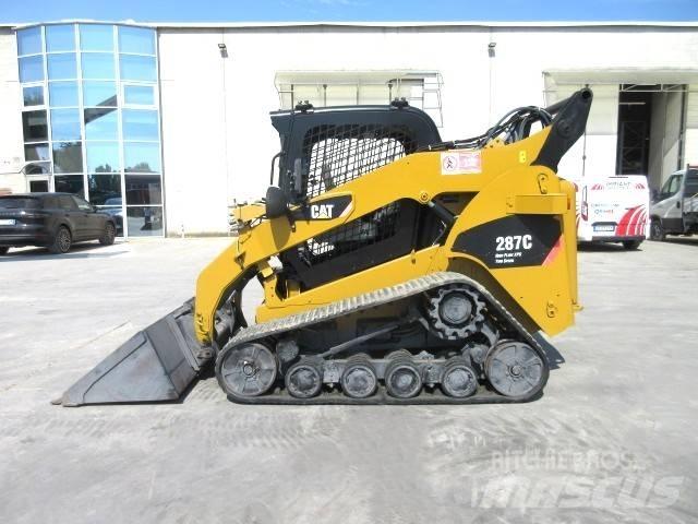 CAT 287 C Krautuvai su šoniniu pasukimu