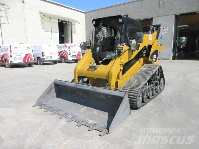 CAT 287 C Krautuvai su šoniniu pasukimu