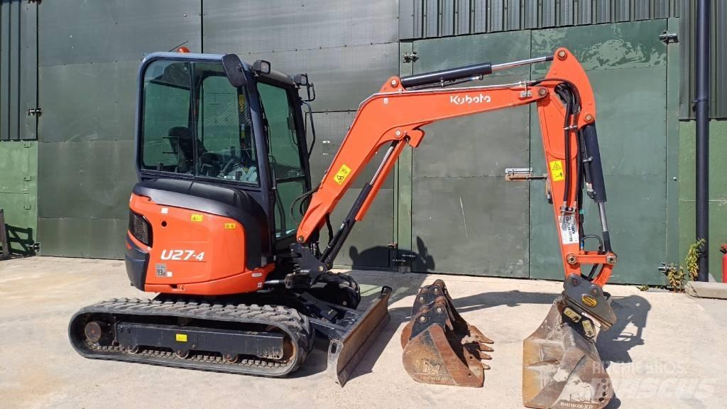 Kubota U 27-4 Mini ekskavatoriai < 7 t