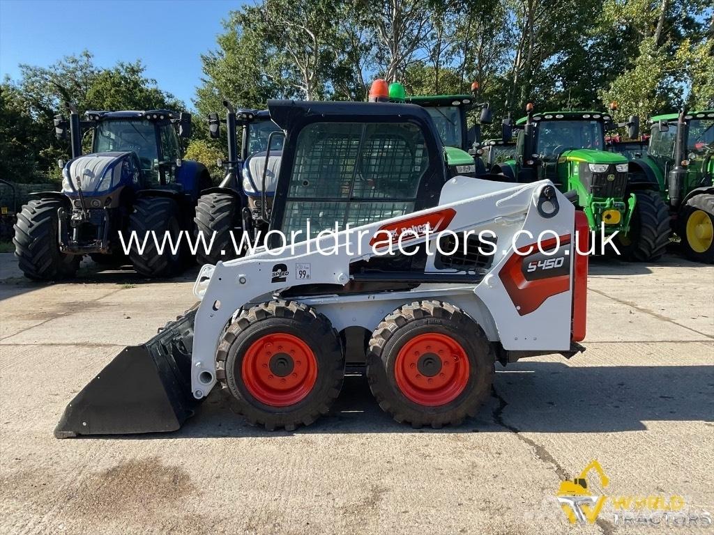 Bobcat S 450 Krautuvai su šoniniu pasukimu