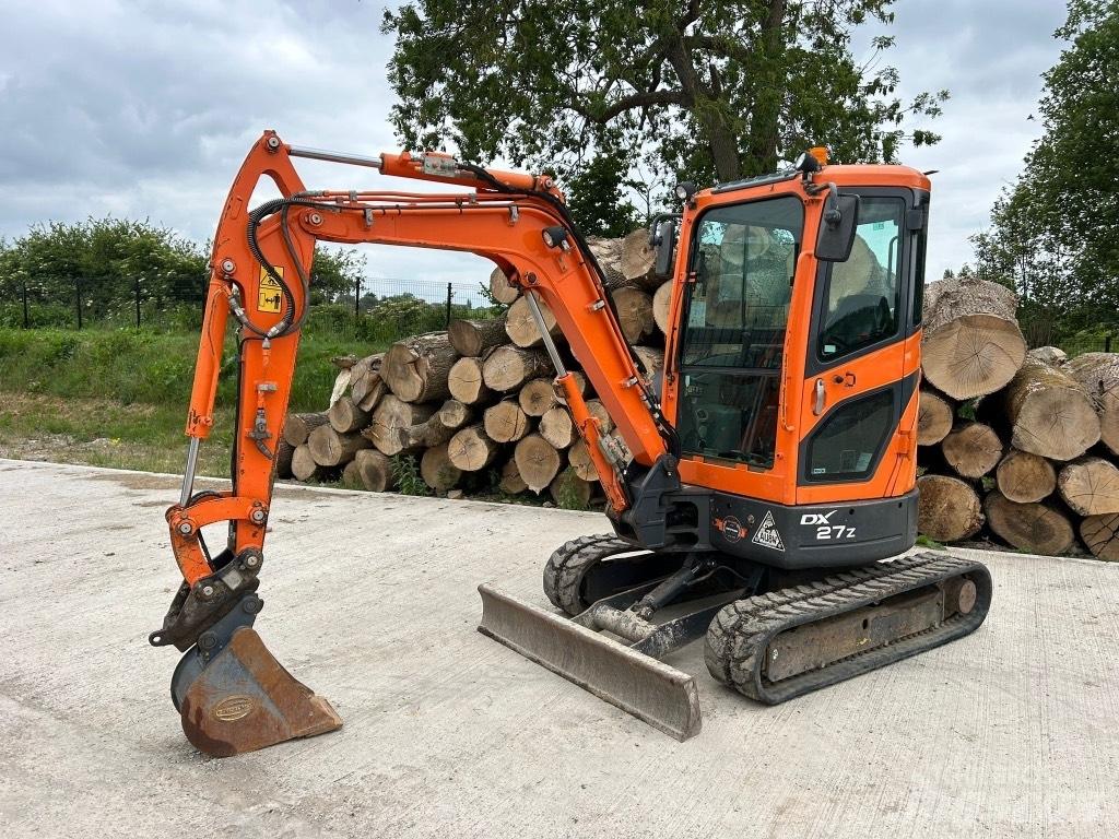 Doosan DX 27 Z Mini ekskavatoriai < 7 t