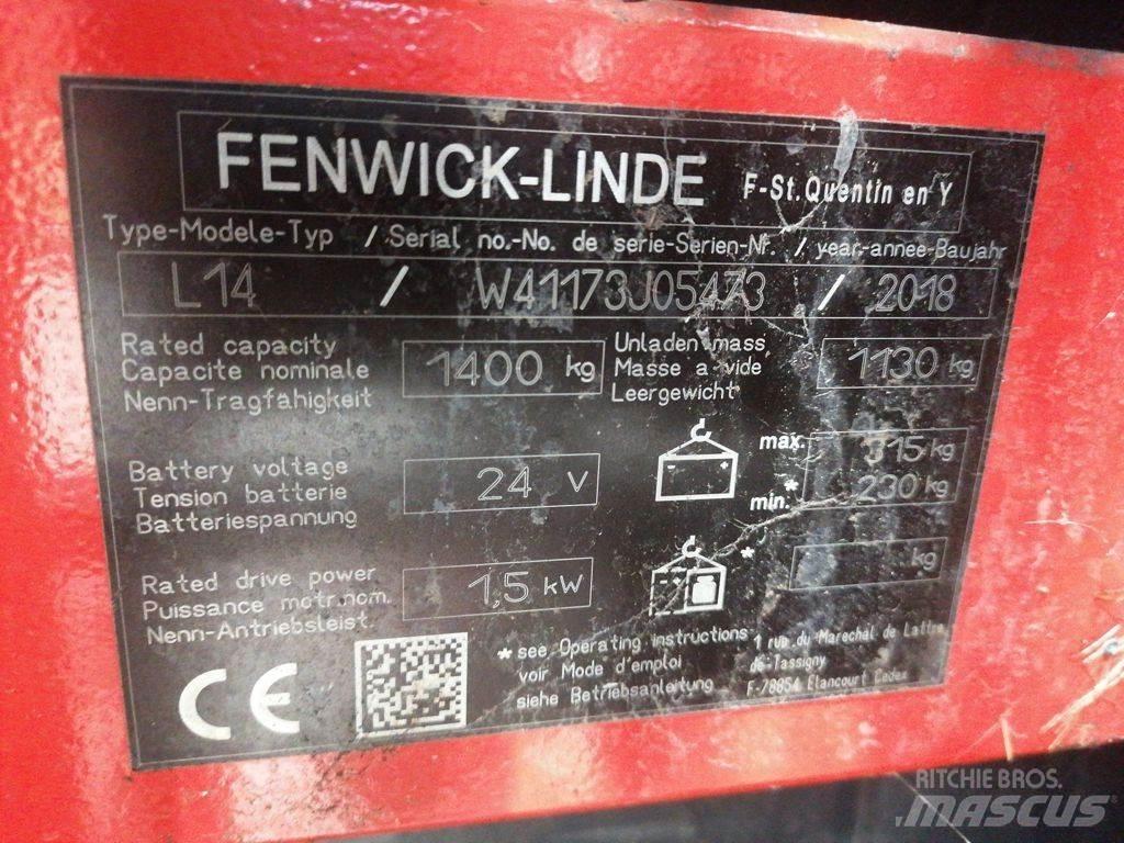 Linde L14 Rankiniai vėžimėliai