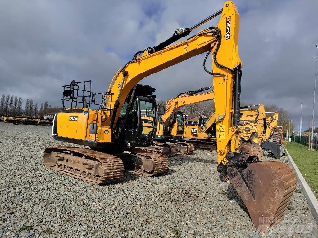 JCB JS 145 LC Vikšriniai ekskavatoriai