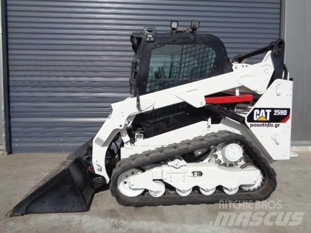 CAT 259 D Krautuvai su šoniniu pasukimu