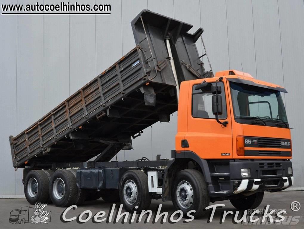 DAF 85 ATI 360  8x4 Savivarčių priekabų vilkikai