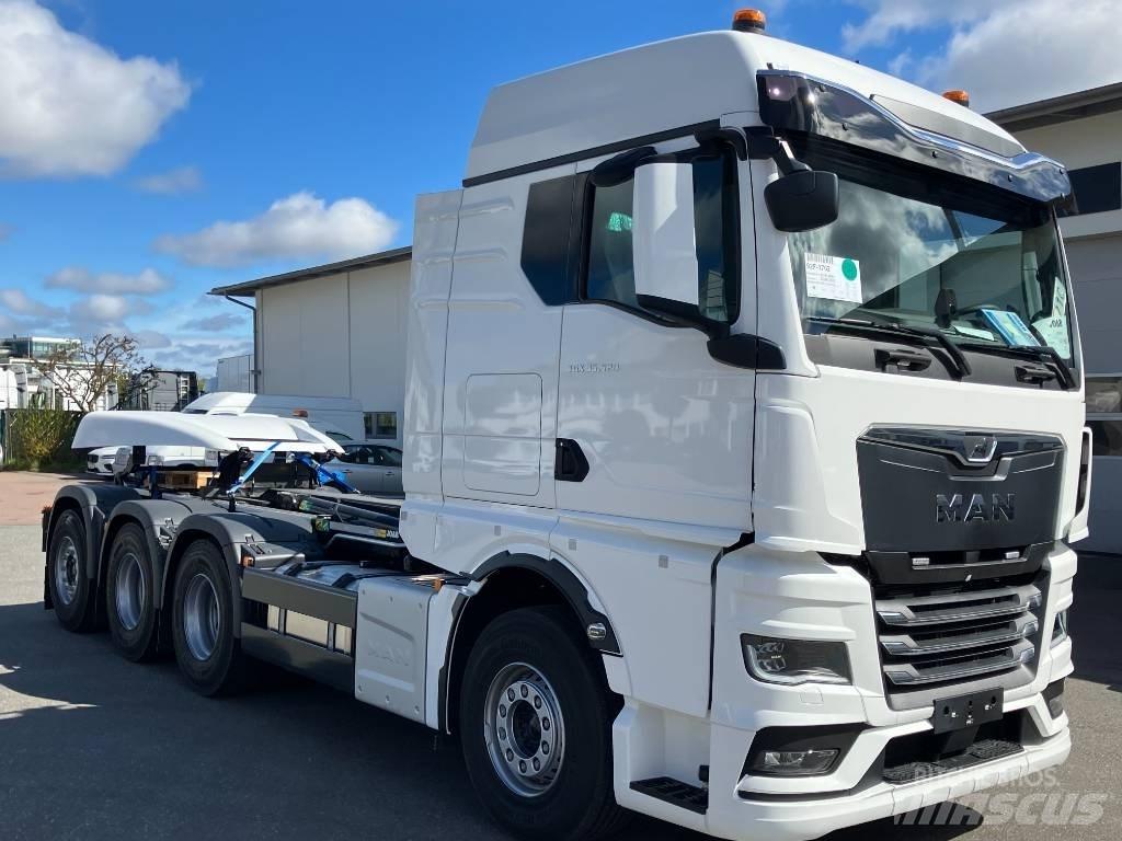 MAN TGX 35.520 Sunkvežimiai su keliamuoju kabliu