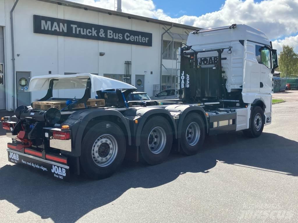MAN TGX 35.520 Sunkvežimiai su keliamuoju kabliu