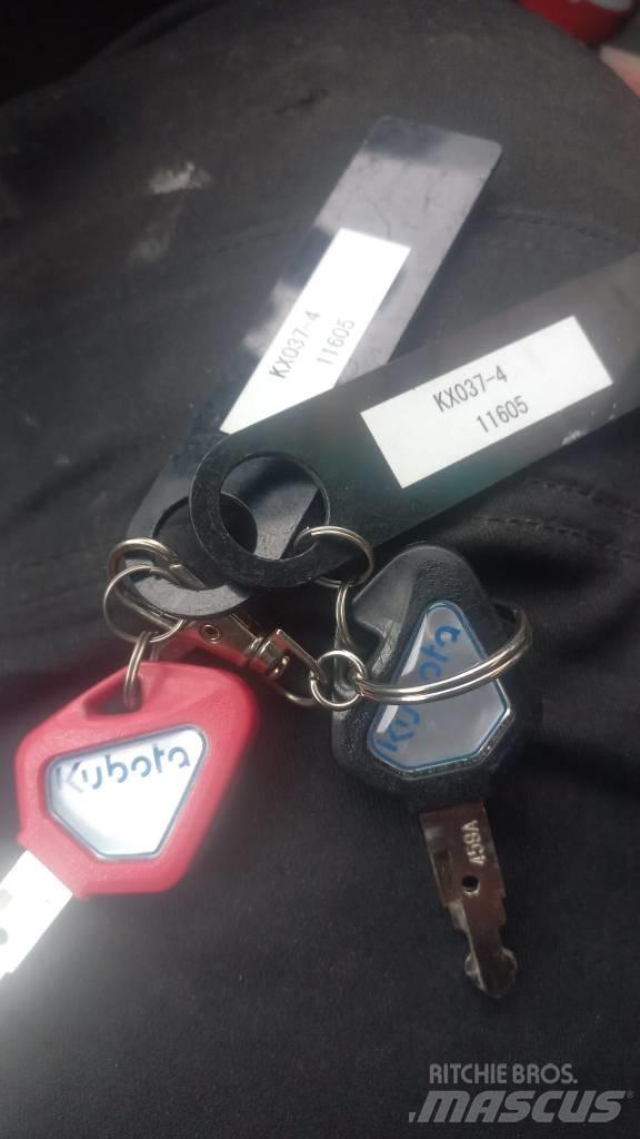 Kubota KX 037-4 Mini ekskavatoriai < 7 t