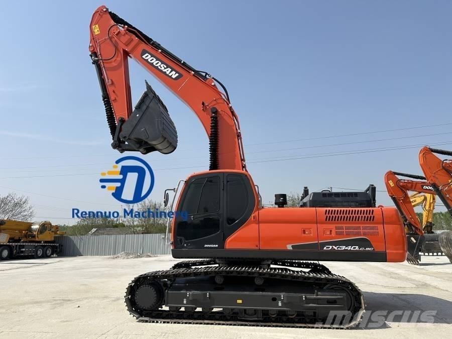 Doosan DX 340 Vikšriniai ekskavatoriai