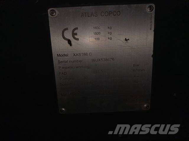 Atlas Copco XAS 186C Kompresoriai