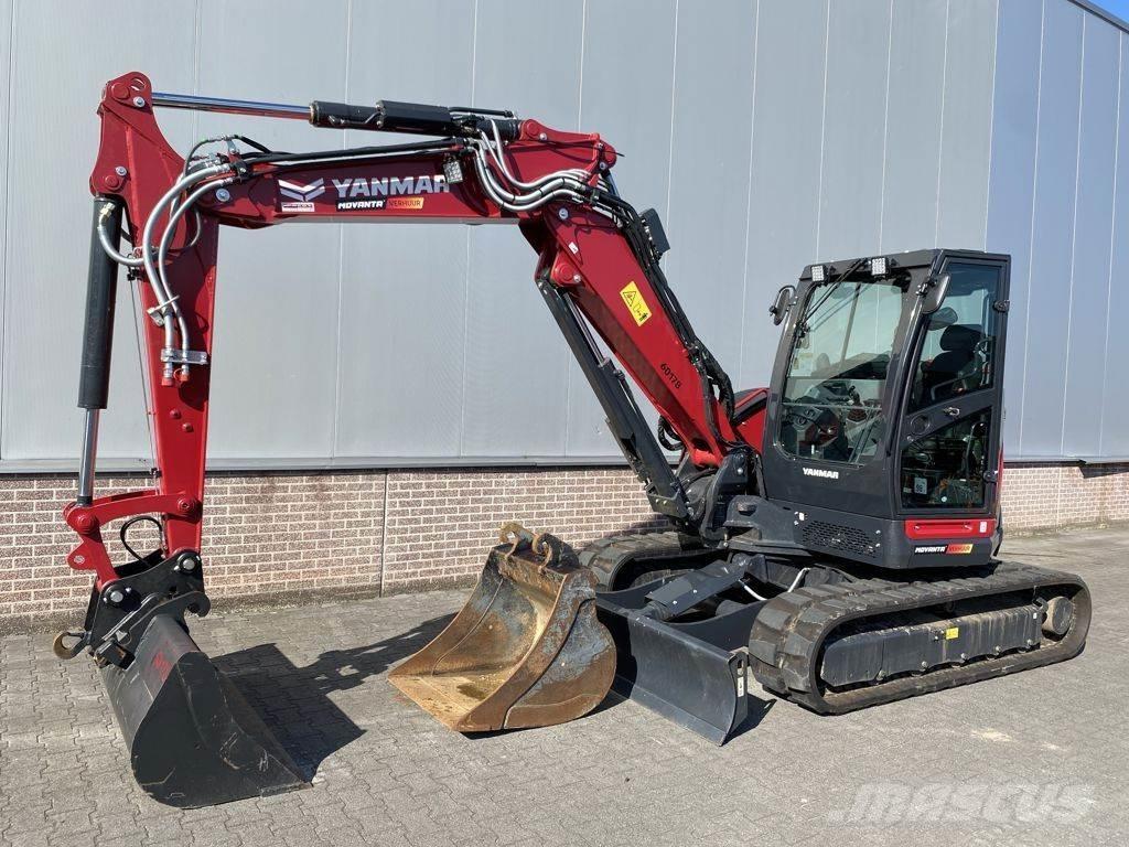 Yanmar VIO80-2PB Vidutinės galios ekskavatoriai 7-12 t