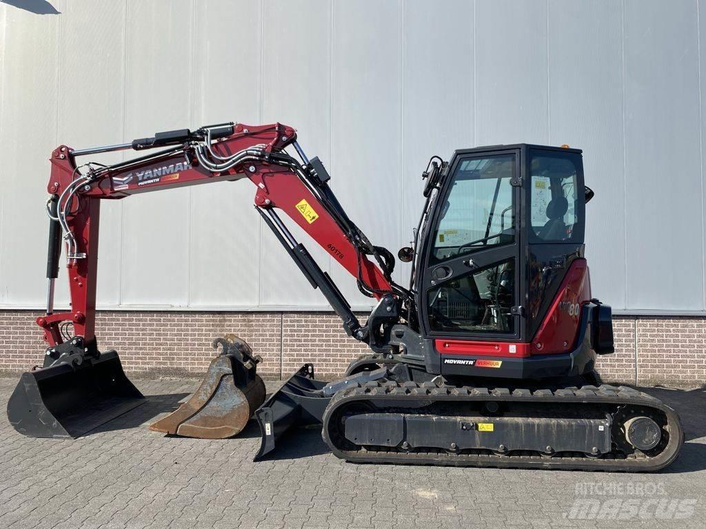 Yanmar VIO80-2PB Vidutinės galios ekskavatoriai 7-12 t