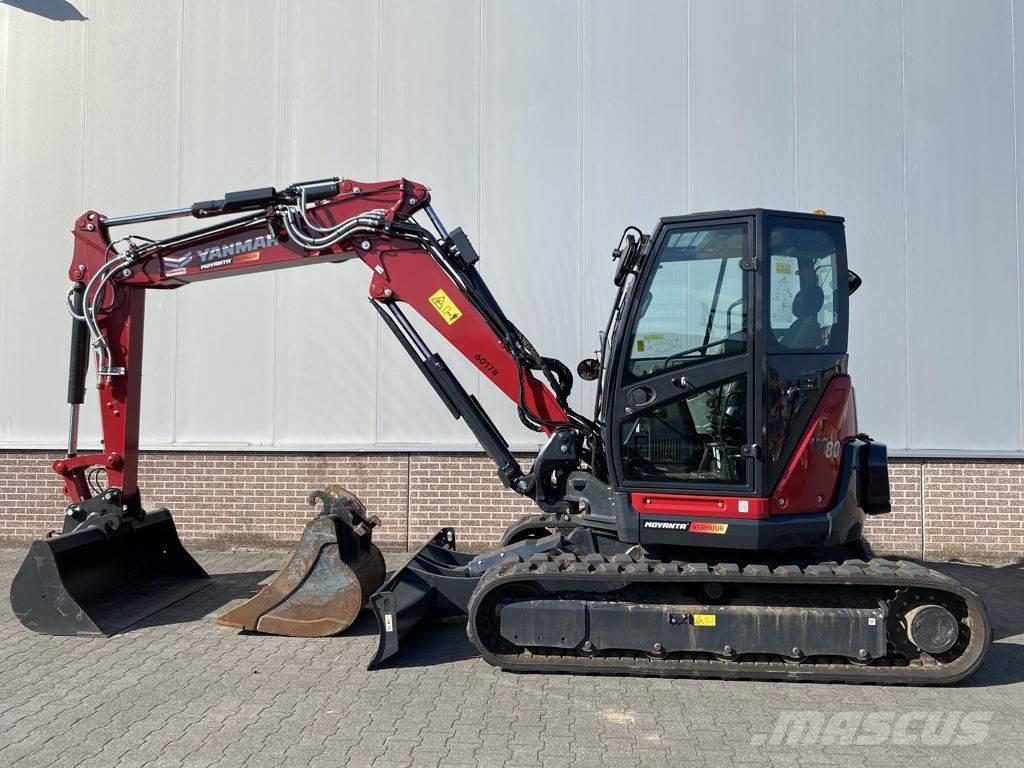 Yanmar VIO80-2PB Vidutinės galios ekskavatoriai 7-12 t