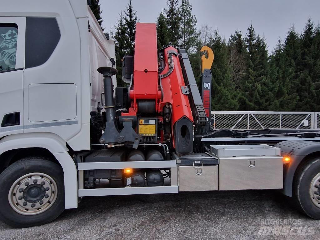 Scania R540 8x2 Automobiliniai kranai