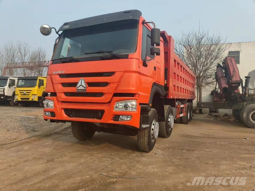 Howo 371 8x4 Savivarčių priekabų vilkikai