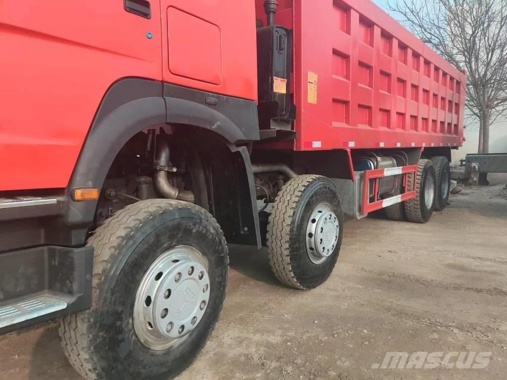 Howo 371 8x4 Savivarčių priekabų vilkikai