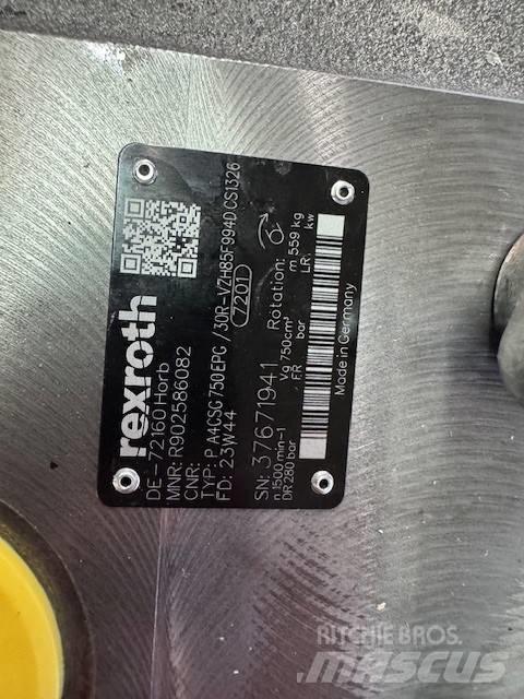 Rexroth A4CSG750 EP Hidraulikos įrenginiai
