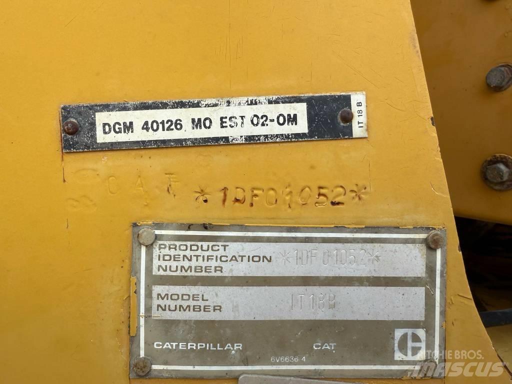 CAT IT 18 B Naudoti ratiniai krautuvai