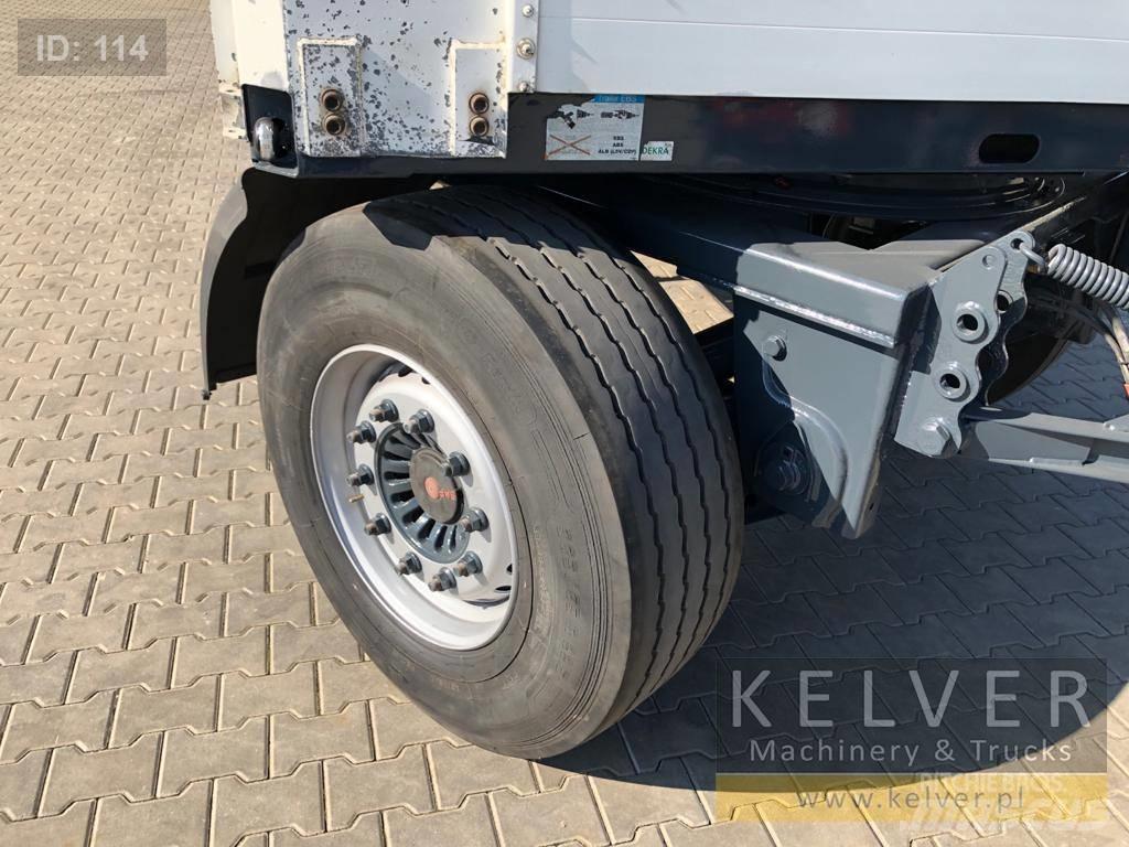 Fliegl ZPS 180 Platformos / Pakrovimas iš šono