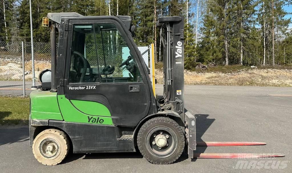 Yale GLP 25 VX LPG (dujiniai) krautuvai