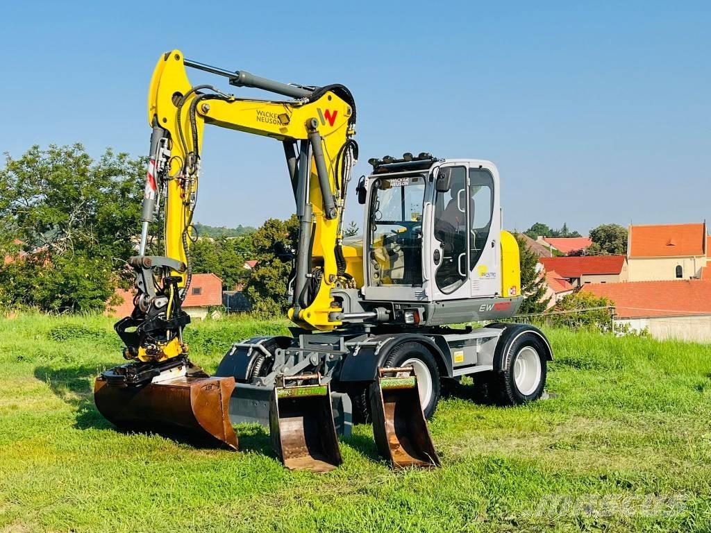 Wacker Neuson EW 100 Ratiniai ekskavatoriai
