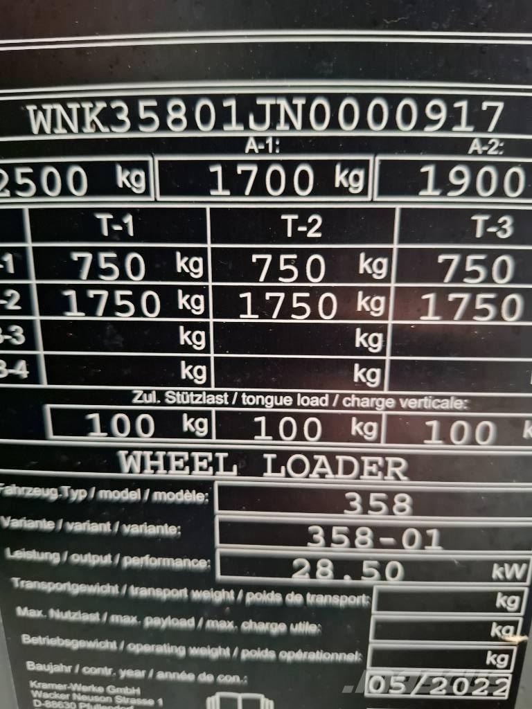 Kramer 5040 Mini krautuvai