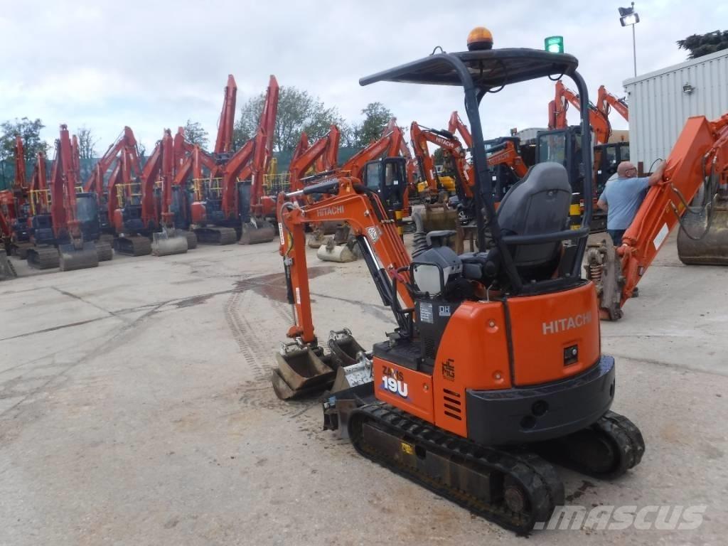 Hitachi ZX 19 U-6 Mini ekskavatoriai < 7 t