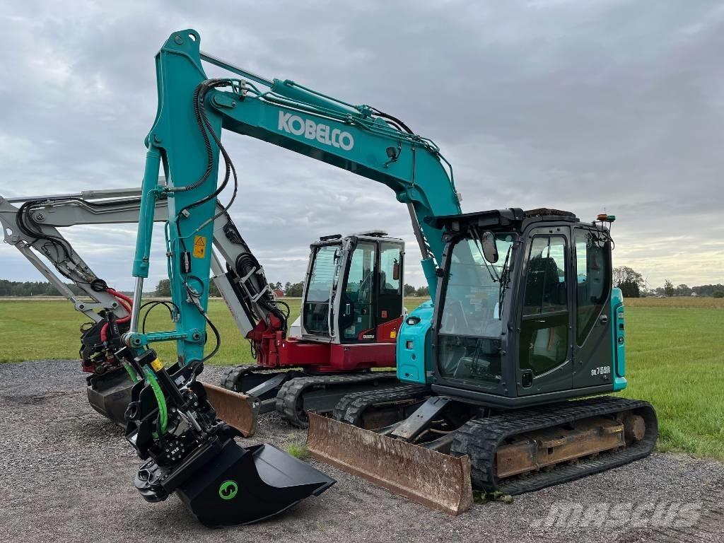Kobelco SK 75 SR -7 Vidutinės galios ekskavatoriai 7-12 t