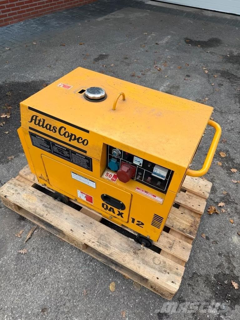 Atlas Copco QAX 12 Dyzeliniai generatoriai