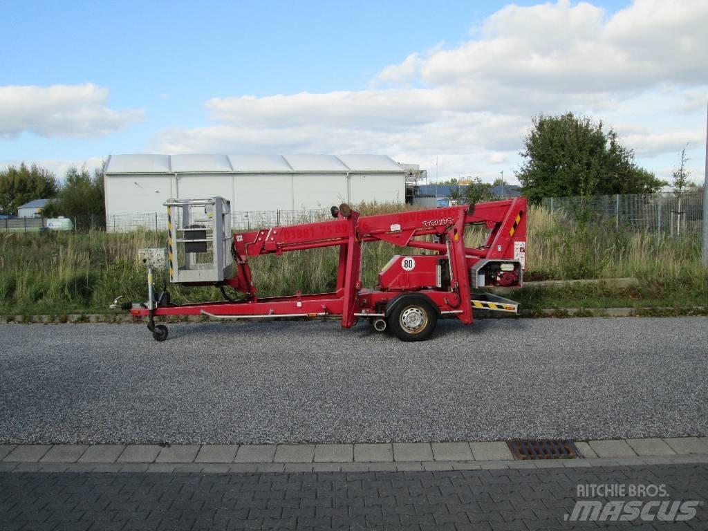 Europelift TM13T Ant priekabų montuojamos kėlimo platformos