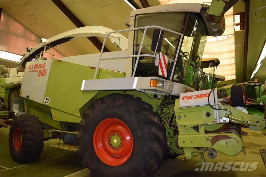 CLAAS Jaguar 860 Pašarų ruošimo technika