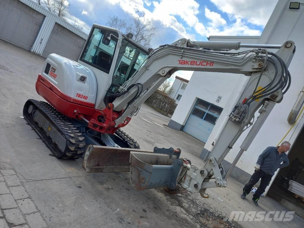 Takeuchi TB 240 Mini ekskavatoriai < 7 t