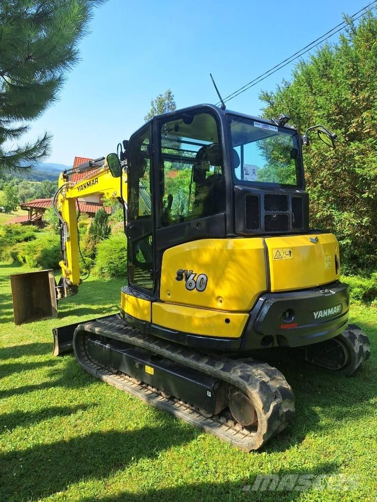 Yanmar SV 60 Mini ekskavatoriai < 7 t