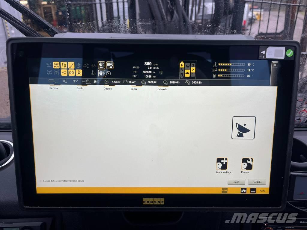 Ponsse Buffalo 8W Naudoti miškovežiai (Forvarderiai)