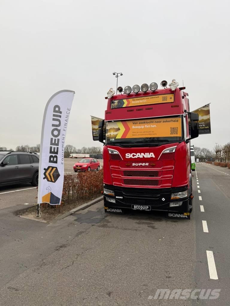 Scania S 520 V8 Naudoti vilkikai