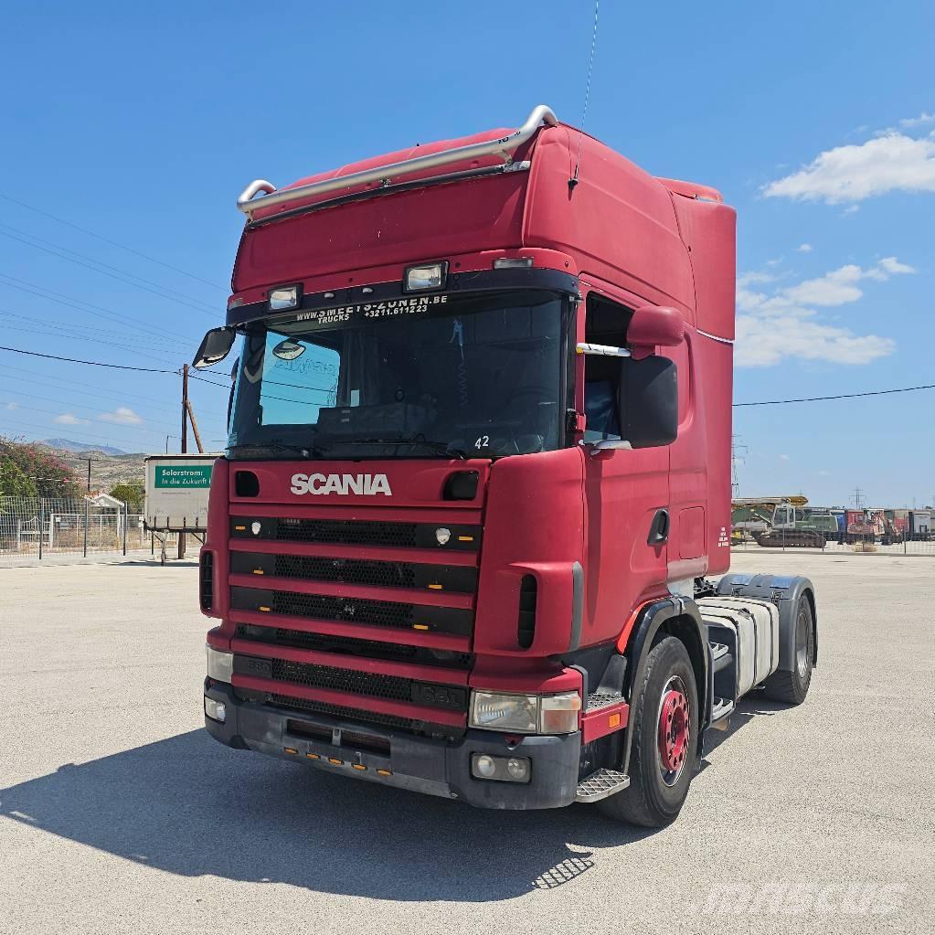 Scania 164-480 Naudoti vilkikai