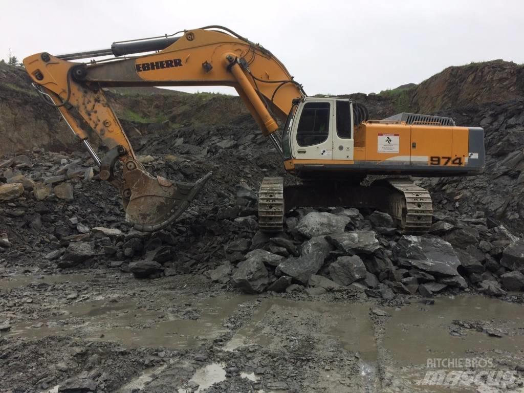 Liebherr R 974 C Vikšriniai ekskavatoriai