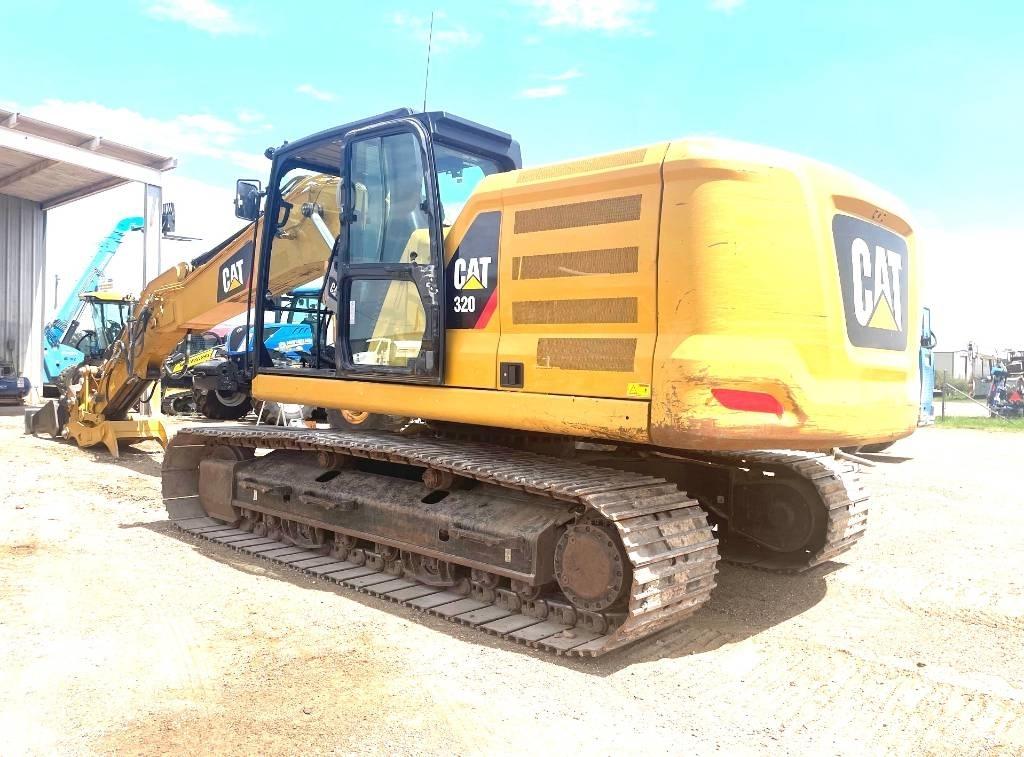 CAT 320 TC Vikšriniai ekskavatoriai